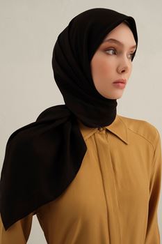 Siyah B. Lyocell Eşarp 01