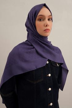 Mor Link Desen  Bambu Cotton Şal  68